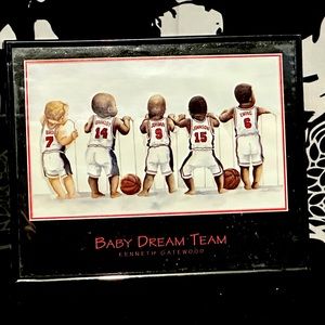 Baby Dream Team by Kenneth Gatewood. 1992 USA Olympic Men’s Basketball Team.